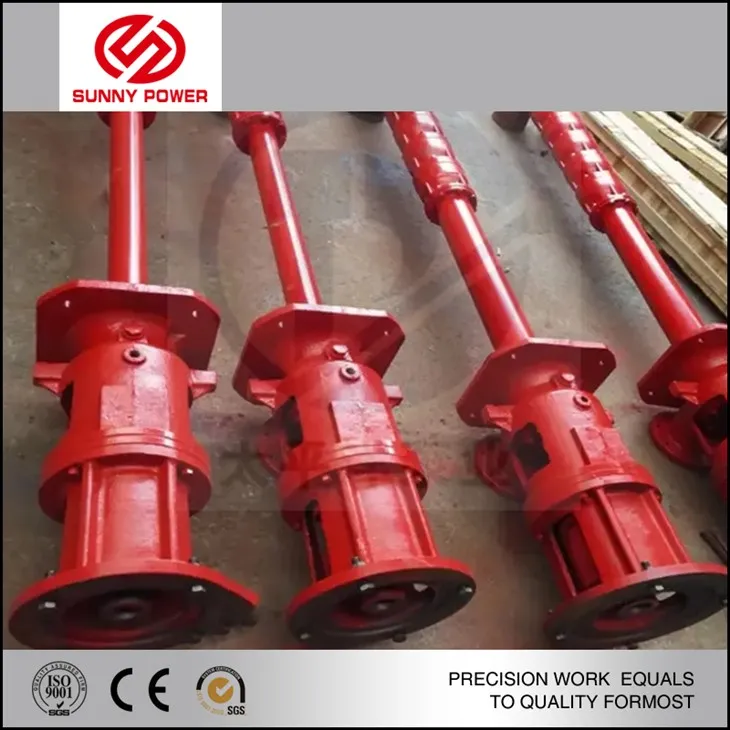 vertical long shaft submersible pump